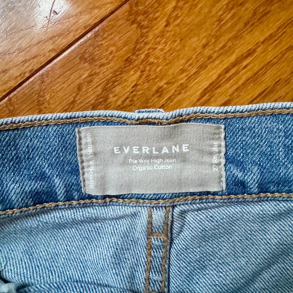 Everlane The Way-High Jean Light Wash - Picture 5 of 6